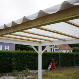 Installation de pergola en PVC La Chapelle-Saint-Luc